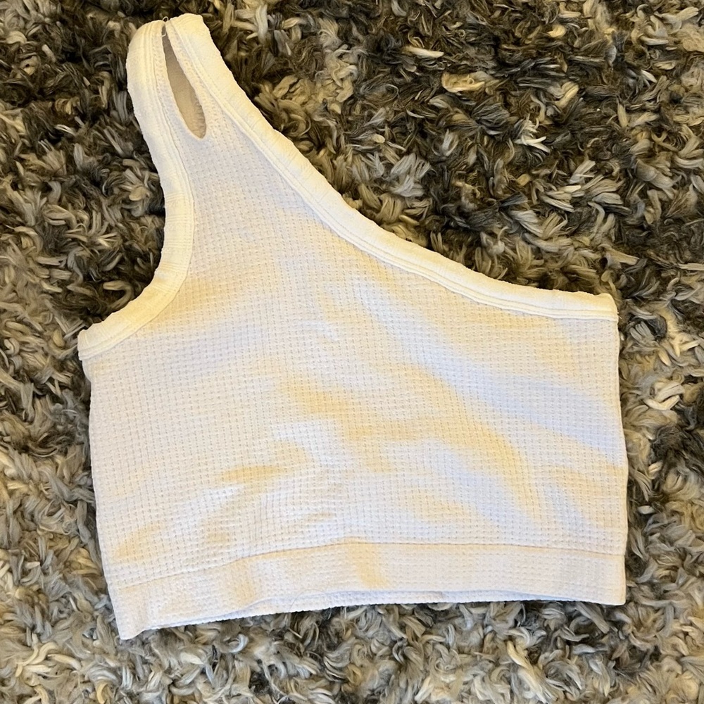White Crop top
